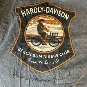 Harley Davidson Beach Bum Bikers T shirt